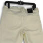 NWT Womens White Denim 5-Pocket Design Skinny Leg Cropped Jeans Size 30/10R image number 4
