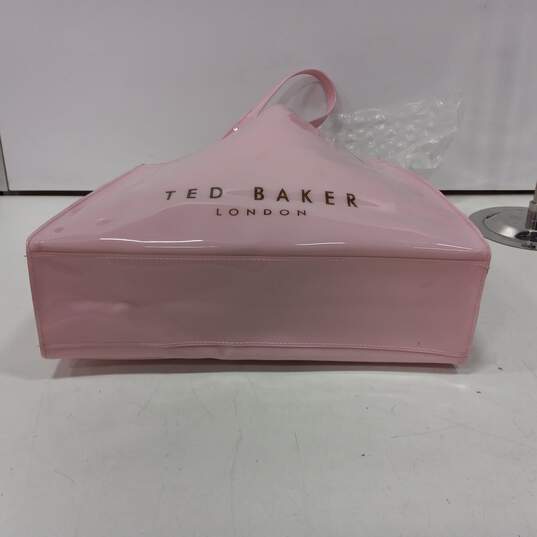 Ted Baker London Women's Baby Pink Plain bow Icon Tote Bag with Tag image number 5