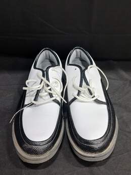 Adidas Women's Golf Black/White Shoes Size 8