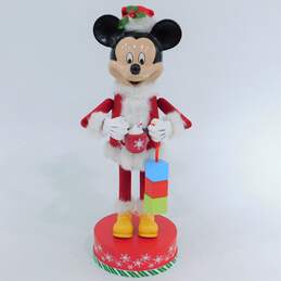 Disney Mickey Mouse Christmas Holiday Nutcracker Figurine 14"