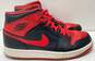 Nike Air Jordan 1 Mid Alternate Bred Red Athletic Shoe M 10.5 image number 3