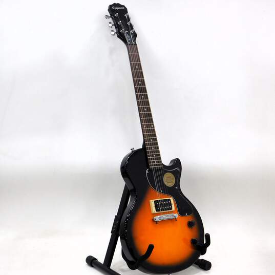 Epiphone Brand Les Paul Junior Model Tobacco Burst 6-String Electric Guitar image number 1