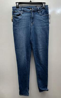 We Are Denim Women Blue Mid Rise Skinny / Alexa Jeans Sz 30 NWT