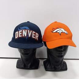 Pair of New Era Denver Broncos Baseball Cap
