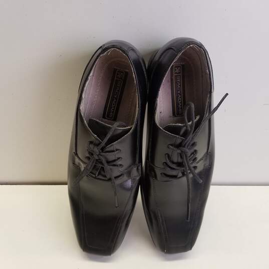 Men's Stacy Adams Hobart Leather Oxfords, Black, Size 9.5 image number 6
