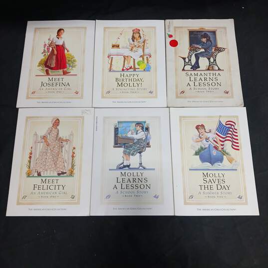 Bundle of 6 Assorted America Girl Books image number 1