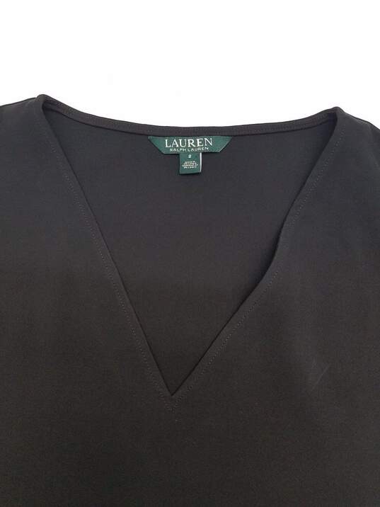Ralph Lauren Women's V-Neck Black Dress Size 2 image number 3