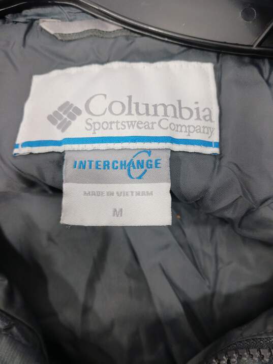 Men's Columbia Titanium Interchange Puffer Jacket Sz M image number 4