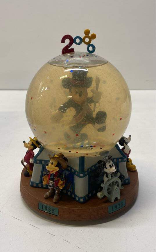 Disney Mickey Millennium WaterGlobe Snow Globe image number 2