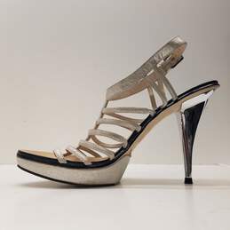 Michael Kors Grey Heels Womens Shoe Size 8.5 alternative image