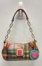 Dooney & Bourke Check Plaid Baguette Shoulder Bag image number 1