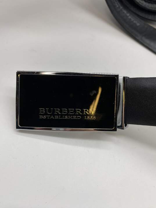 Burberry Black Belt - Size One Size image number 2