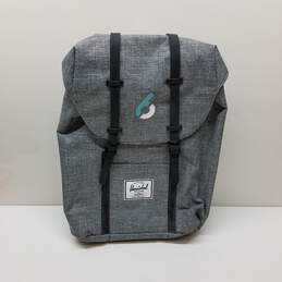 Herschel Supply Co. Raven Crosshatch/Black Polyester Retreat 15in Laptop Bag