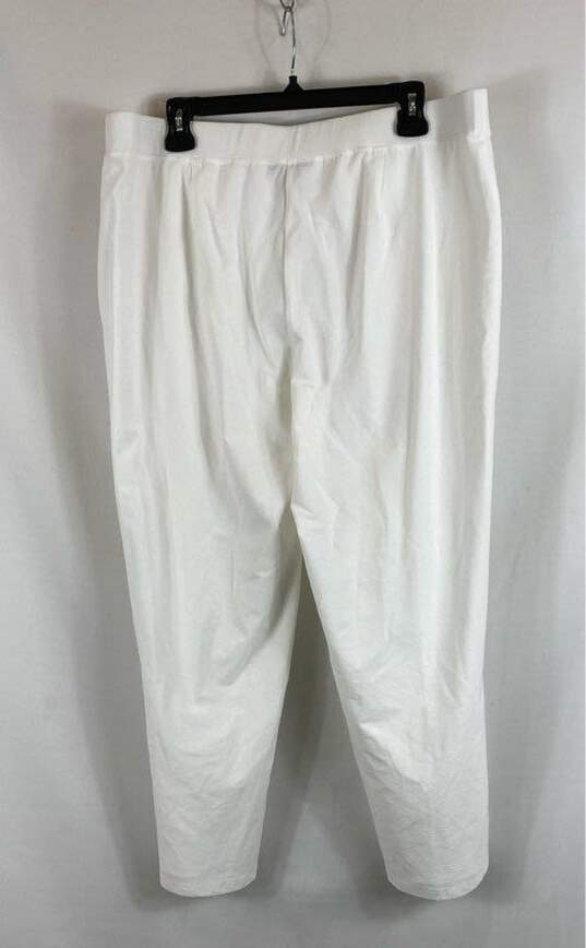 Eileen Fisher White Pants - Size X Large image number 2