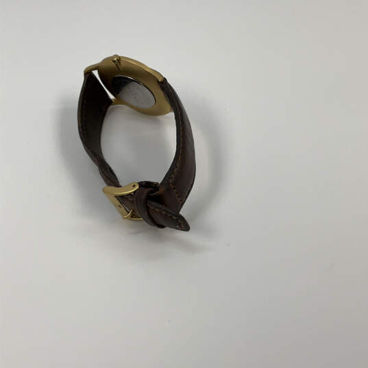 Designer Skagen Denmark Gold-Tone Dial Adustable Strap Analog Wristwatch image number 4