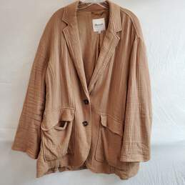Madewell Cotton Blend Tailored Jacket - 2X