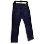 Womens Blue Denim Medium Wash 5-Pocket Design Straight Leg Jeans Sz W29 L30 image number 2