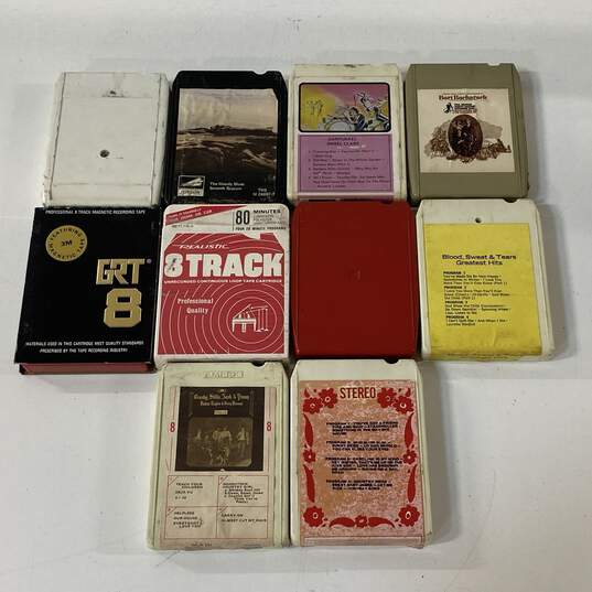 Lot of Assorted 8-Track Cassette Tapes image number 1