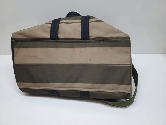 Herschel Supply Co. Brand Untested Olive Green Beige Travel Tote Duffle Bag image number 4