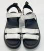Dr. Martens Klaire J Black White Leather Ankle Strap Sandals Women's Size 5 image number 5