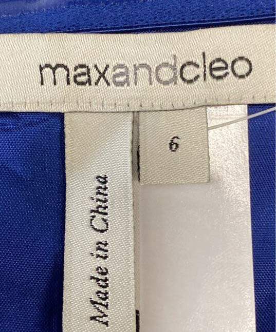 Max And Cleo Blue Dress - Size 6 image number 3