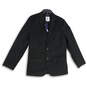 Womens Black Notch Lapel Long Sleeve Single Breasted Two Button Blazer Sz 8 image number 1