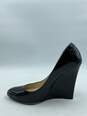 Authentic Jimmy Choo Black Patent Wedge Pumps W 7 image number 2