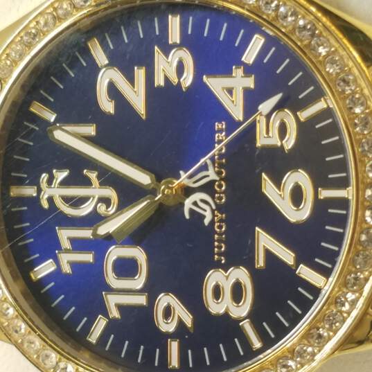 Juicy Couture Gold Tone & Blue Watch Bundle 2 Pcs image number 2
