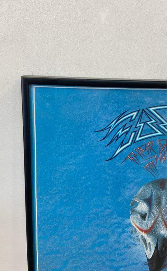 Eagles Album Sleeve with Ticket Stub 2011 Poster Framed image number 3