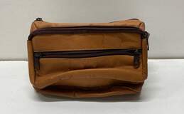 Brown Leather Fanny Pack Belt Bag