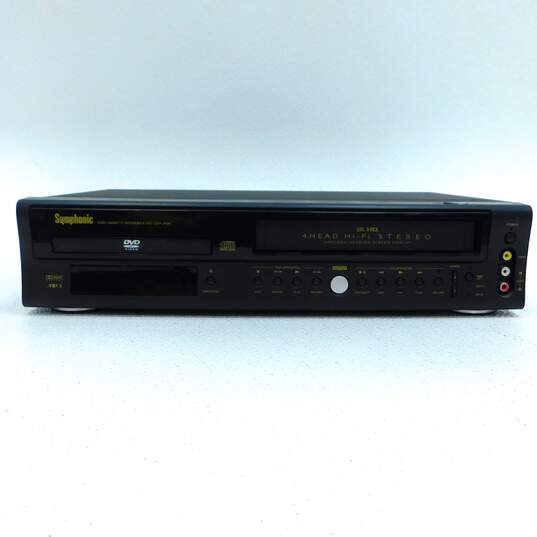 Symphonic WF802 Combo VHS VCR DVD Player Recorder image number 2