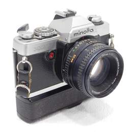 Minolta XG-7 SLR 35mm Film Camera With 50mm Lens & Auto Winder