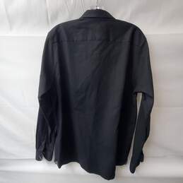 Ted Baker Black & Blue Button Up Long Sleeve Shirt Size 4 alternative image