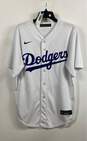 Nike Mens White Los Angeles Dodgers Cody Bellinger #35 Baseball MLB Jersey Sz M image number 1