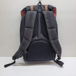 Herschel Retreat Backpack, Black/Saddle Brown alternative image