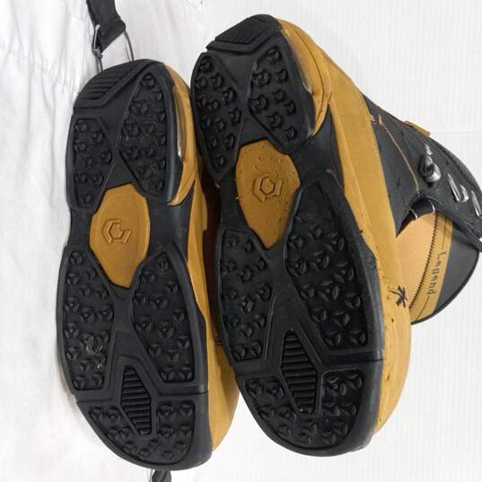 Northwave Men's Legend Black/Mustard Snowboarding Boots Size 9.5 image number 5