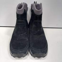 Merrell Women's Tundra Black/Gray Suede Polartec Waterproof Boots
