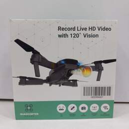 Quadcopter Foldable Drone and Camera Live HD Video