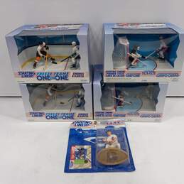 5pc Bundle of Assorted Kenner Starting Lineup Sports Action Figures IOB
