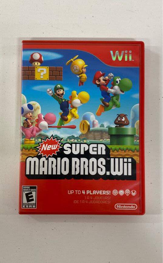 New Super Mario Bros Wii - Nintendo Wii (CIB) image number 1