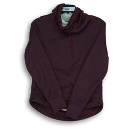 Women's The North Face Burgundy Pullover Sweatshirt Size S