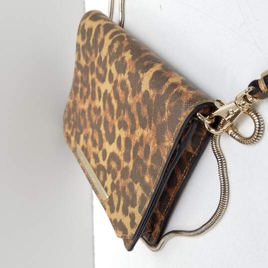 Leopard clutch wallet