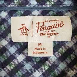 Penguin Men Multicolor Long Sleeve Button Shirt M alternative image