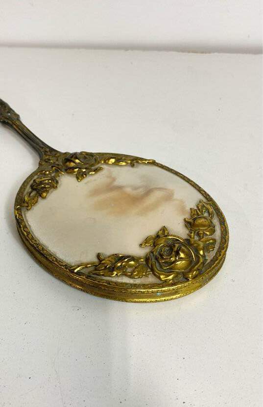 Victorian Vanity Mirror Golden Rose image number 2