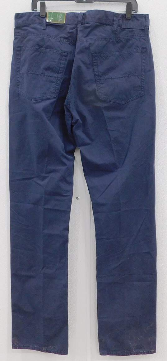 Navy Blue Polo Dress Pants Sz 36 image number 2