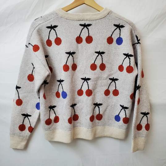 Madewell Girls/Teens Cherry Printed Sweater Size M image number 2