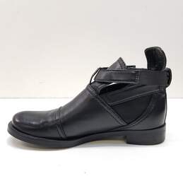 A/X Armani Exchange Black leather Ankle Strap Slip On Shoes Women's Size 5 B alternative image