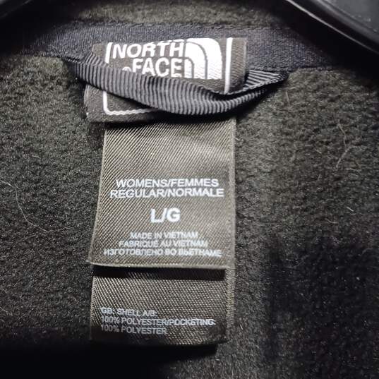 Women’s The North Face Full-Zip Fleece Jacket Sz L image number 3