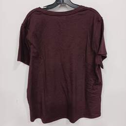 Carhartt Women's Purple T Shirt Size 2XL alternative image