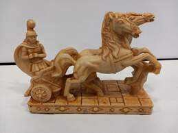 Roman Horseman & Horse Statue